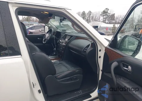 2018 Nissan Armada Platinum from USA, damaged, VIN JN8AY2NC9JX500750